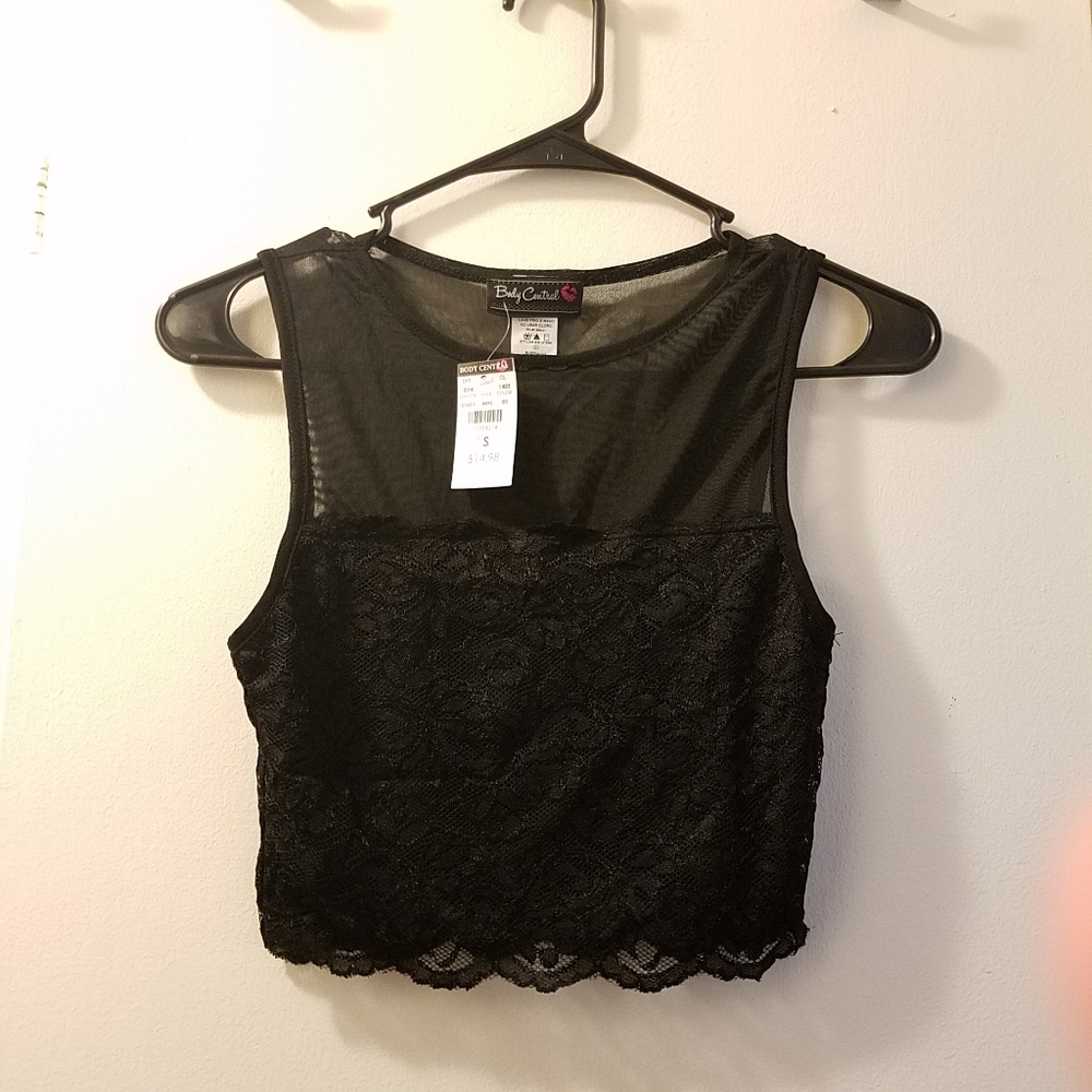 *NEW* "BODY CENTRAL" SHEER LACE